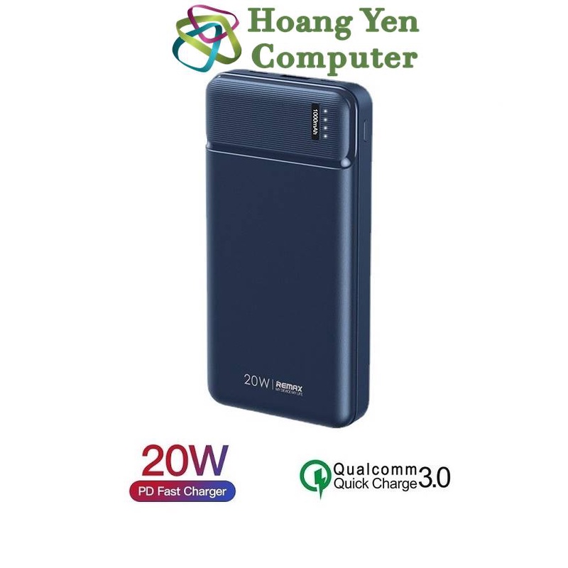 Sạc Dự Phòng Remax RPP-288 20000Mah (Sạc Nhanh QC3.0 18W, PD 20W) - BH 1 Năm - Hoàng Yến Computer