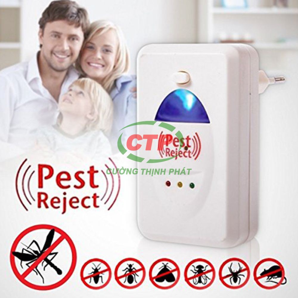 Máy Đuổi Côn Trùng, Thiết Bị Xua Đuổi Côn Trùng Pest Rejeck Loại Tốt