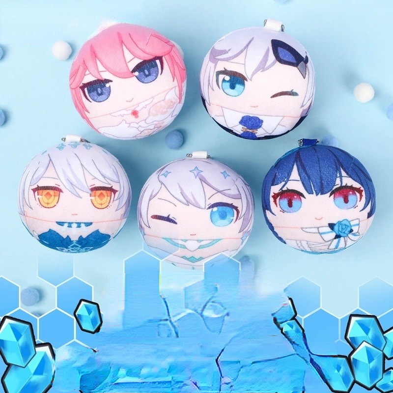 Honkai Va Chạm 3 Móc Khóa Búp Bê Nhồi Bông Yae Sakura Kiana Kaslana Raiden Mei Hoạt Hình Quà Tặng Đồ Chơi Cho Bé Gái
