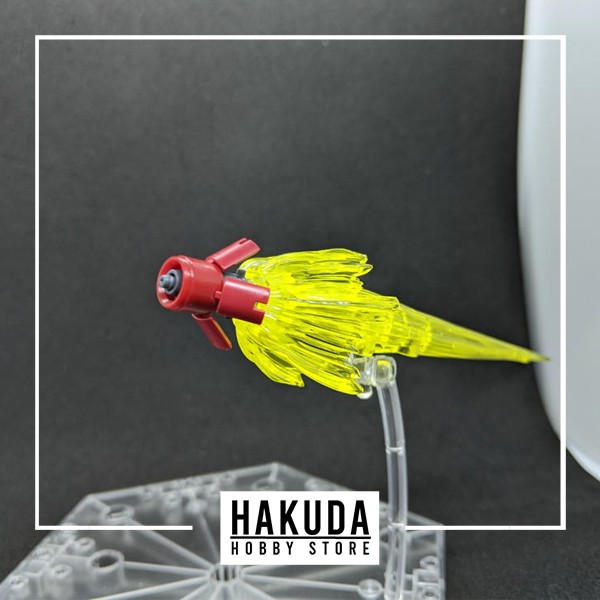 Bộ phụ kiện Figure Rise - Jet Effect (Clear Yellow) - Chính hãng Bandai Nhật Bản
