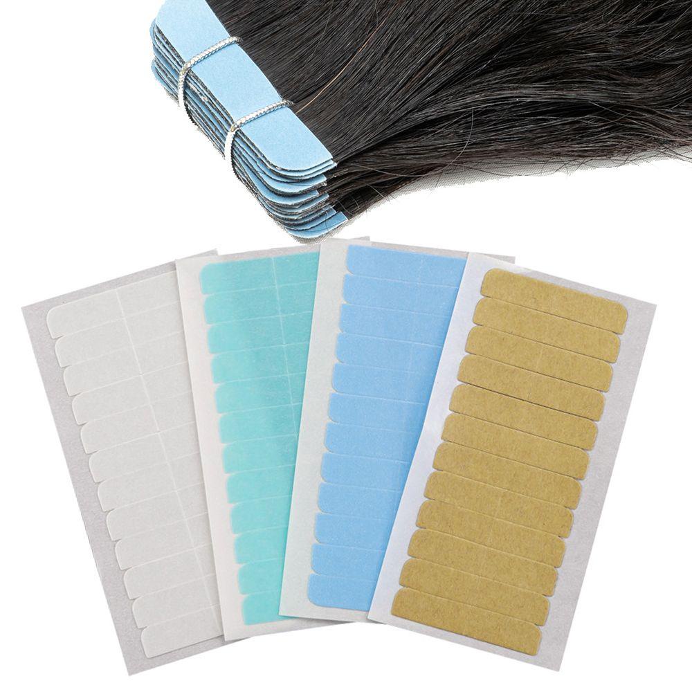 Set 5 Tấm Băng Keo Dán Nối Tóc Chống Nước Lâu Trôi Không Để Lại Dấu Vết