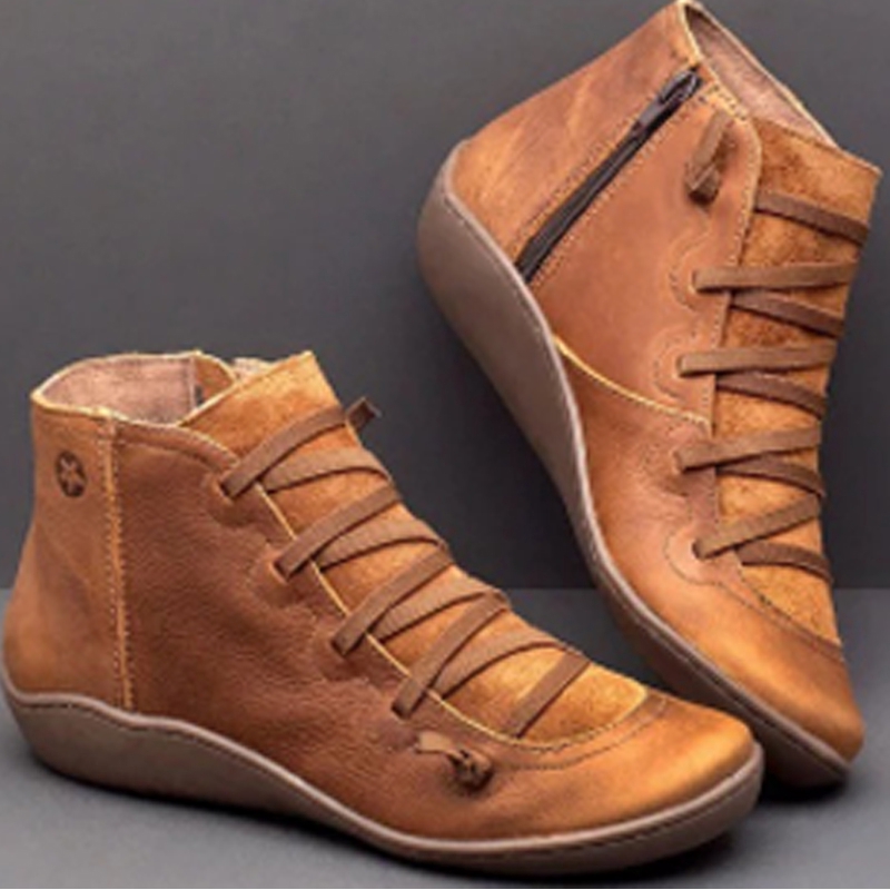 Fashion Casual Flat Shock Absorber Warm Wear Resistant Women's Booties