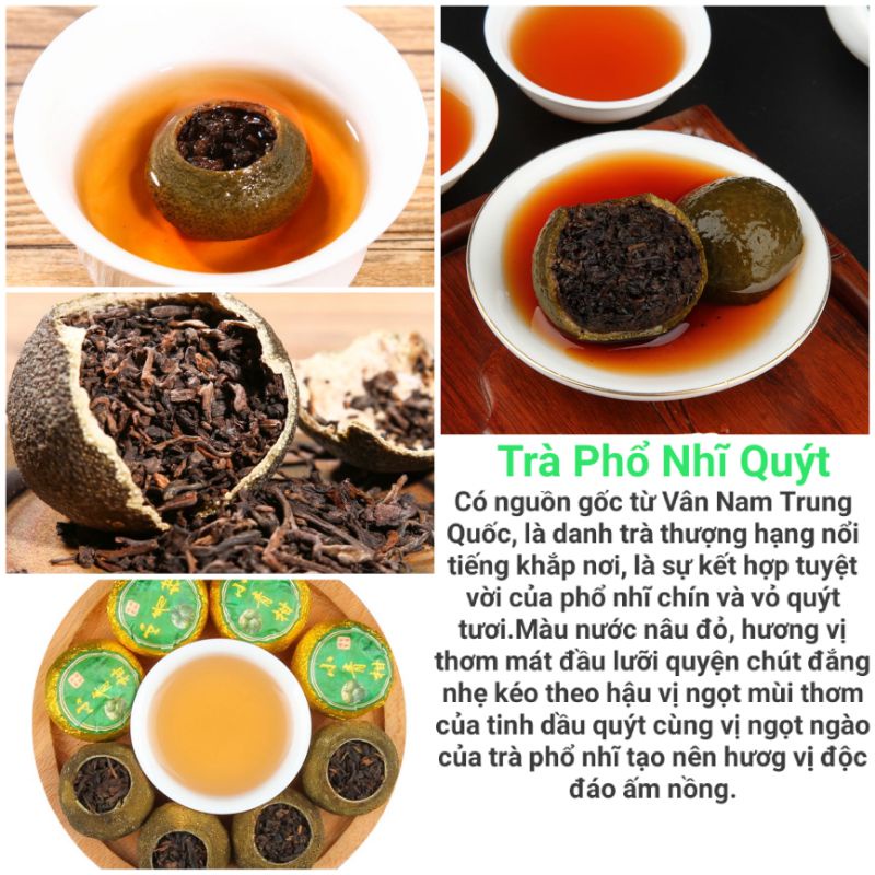 1 Gói dùng thử-thập đại danh trà Trung Hoa,trà phổ nhĩ quýt, hồng trà, phổ nhĩ trà, trà thiết quan âm,trà ô long,phổ nhĩ