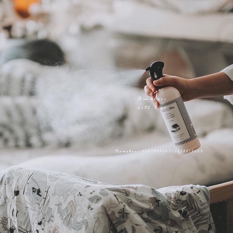 Xịt thơm quần áo Noodle&Boo 473ml