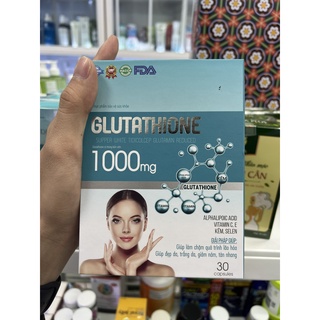 Chính Hãng – Hộp 30 viên uống trắng da Glutathione 1000 Dr Lacir