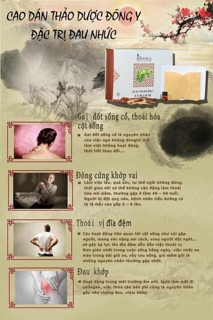 Cao dán thảo dược đông y