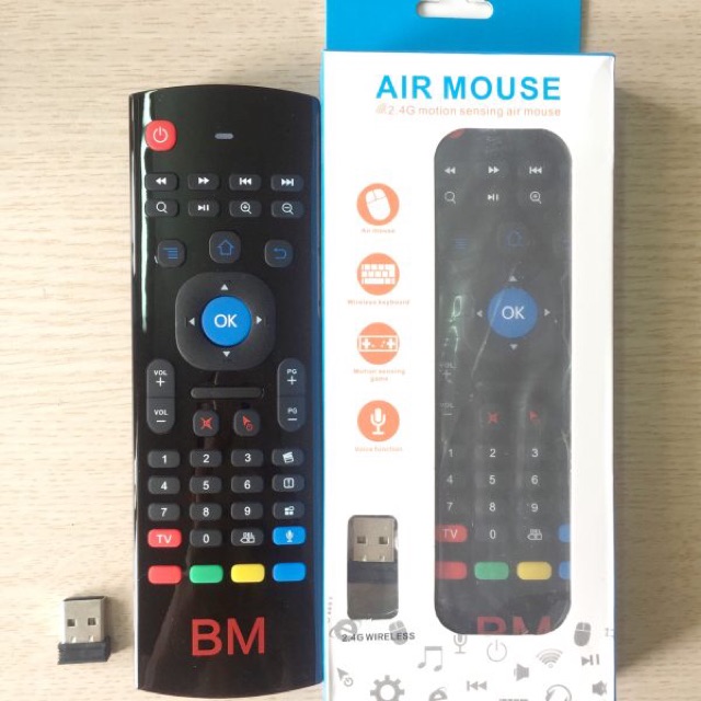 Air Mouse, Remote chuột bay KM900 điều khiển bằng giọng nói