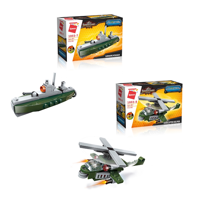 Đồ Chơi Mô Hình Xe Tăng Sáng Tạo 8 Trong 1 Cho Bé quà tặng cho bé trẻ em