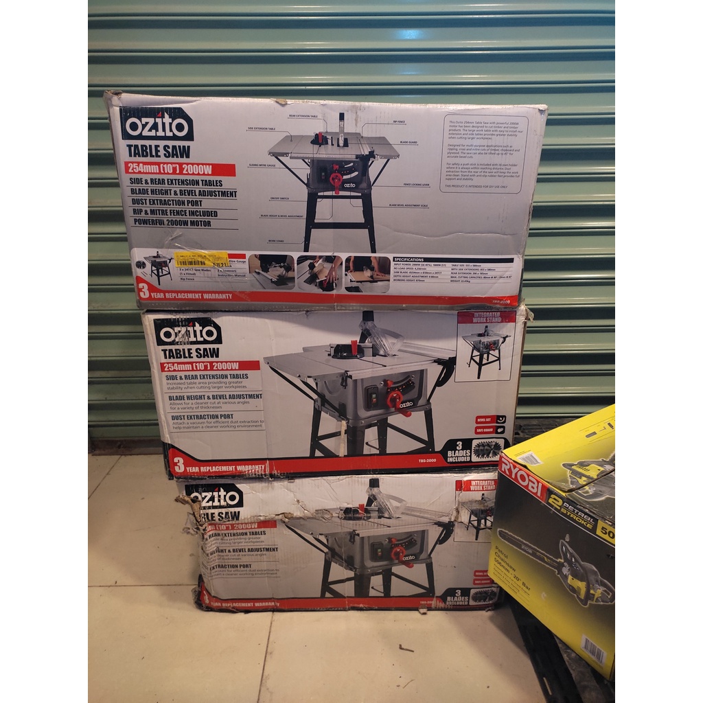 CƯA BÀN 254MM 2000W OZITO TBS-2000