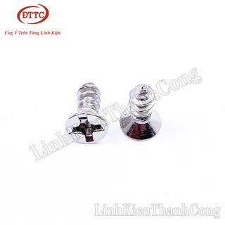 Combo 2 Gói Vít M3 8mm Mũ Phẳng (Gói 100 chiếc)