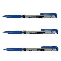 10 chiếc bút bi bấm FO- 024 TL-023 màu xanh