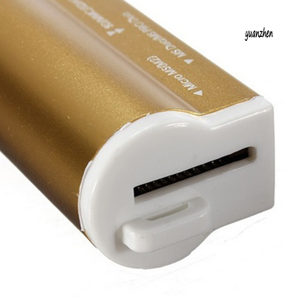 Đầu Đọc Thẻ Nhớ Tốc Độ Cao Usb 2.0 Micro Sd Tf Mmc Sdhc Ms | BigBuy360 - bigbuy360.vn