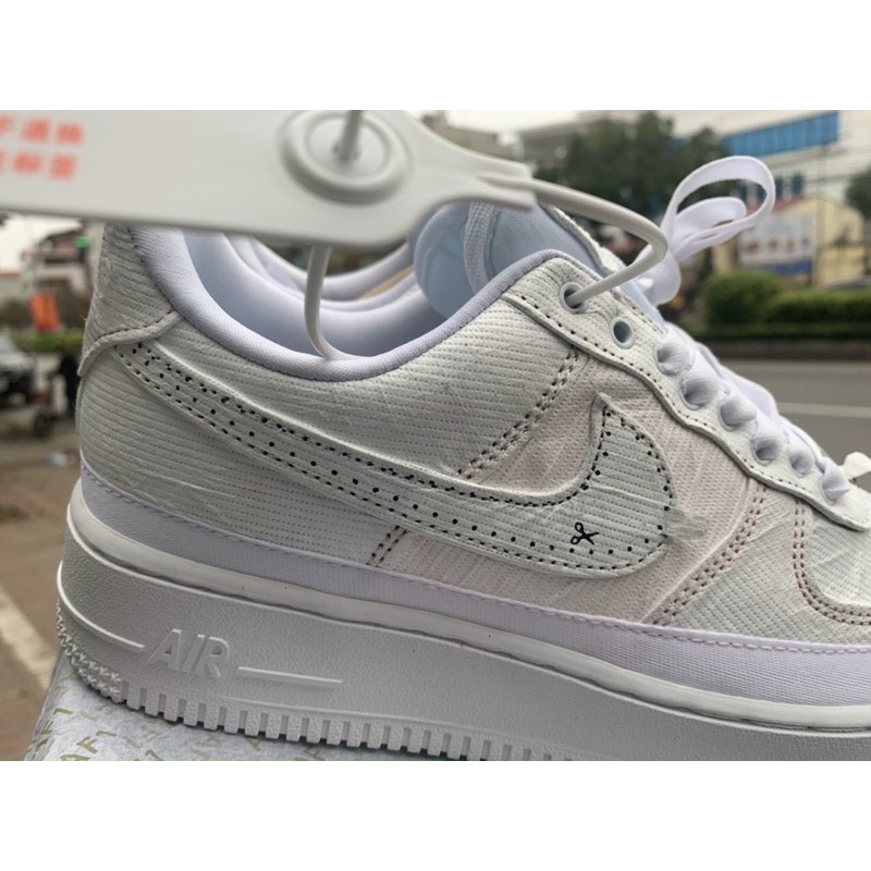 [Free Ship] Giày thể thao Air force 1 All White [ Nike xé ] [ Af1 ] [ air force one ] [ af1 xé ]