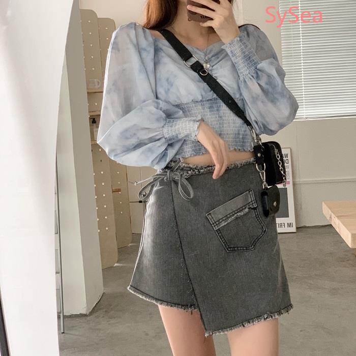 Áo Sơ Mi Tay Dài Cổ Chữ V Kiểu Retro Thời Trang Mùa Hè Cho Nữ
