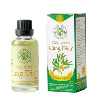 Dầu tràm Cung Đình - Gold 10ml / 50ml