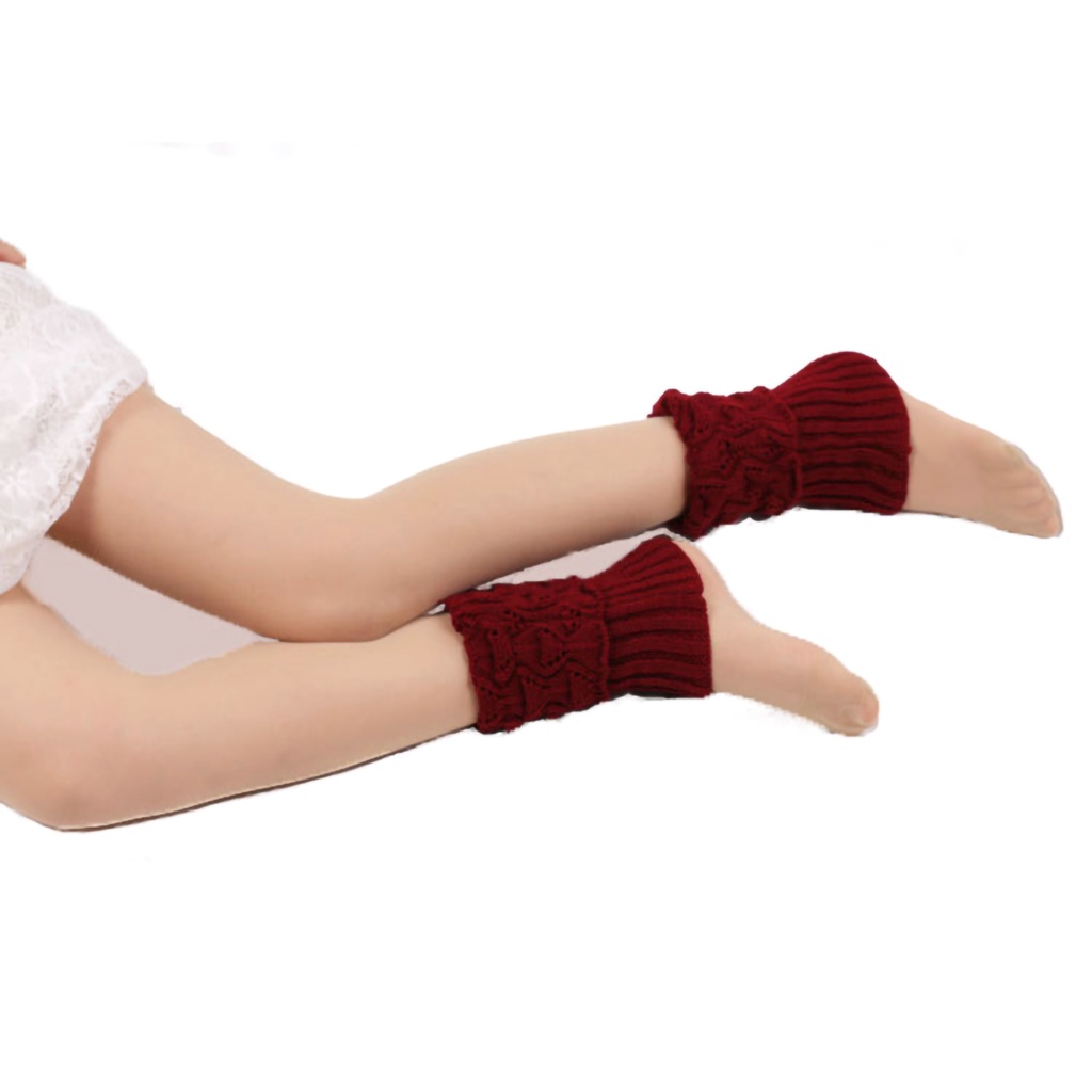 Ống Len Đeo Chân Giữ Ấm Hình Miệng Cá