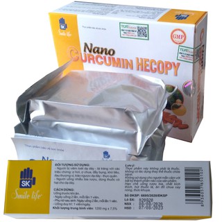 [Mua 2 giảm 15%] Nano Curcumin HECOPY (Hộp 6 vỉ mỗi vỉ 10 viên)