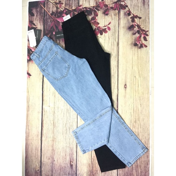 Quần jean bò baggy nam nữ ống suông rộng Unisex hàng Quảng Châu phong cách Hàn Quốc : Màu Xanh - Mã 01 Win Boutique | BigBuy360 - bigbuy360.vn