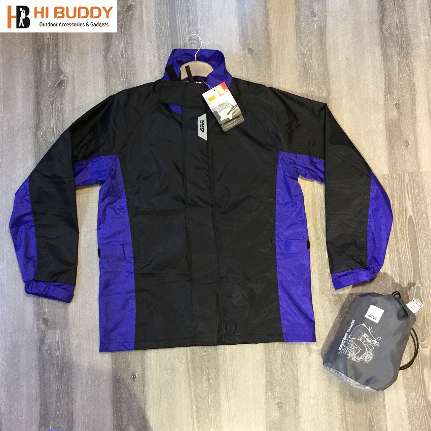 Áo Mưa Bộ GIVI RRS07 - Hàng Chính Hãng, Bảo Hành Đường May