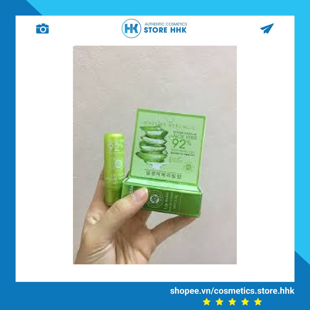 Son Dưỡng Hồng Môi - Nature Republic Aloe Vera 92% Hàn Quốc - Chiết Xuất Lô Hội