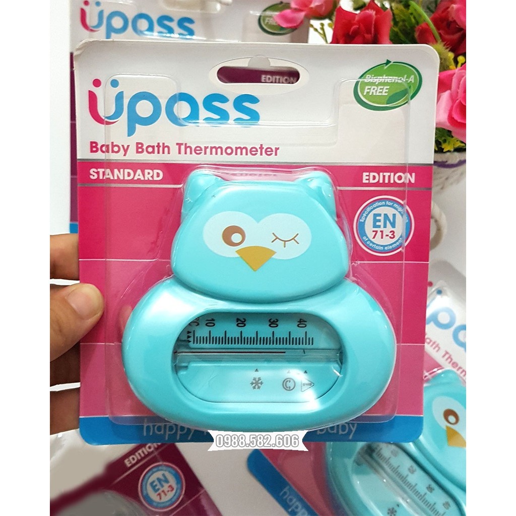 Nhiệt Kế Đo Nhiệt Độ Nước Tắm Upass - Thái Lan bảo vệ an toàn cho bé