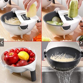 Bộ rổ nạo củ quả đa năng sang trong có nhiều tiện ích - 7 chi tiết
