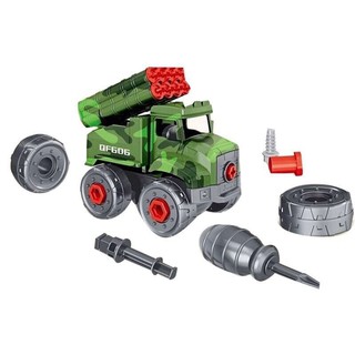 Trò chơi lắp ráp xe quân đội ; trò chơi tháo lắp đi kèm bộ dụng cụ, mô hình xe phóng tên lửa.