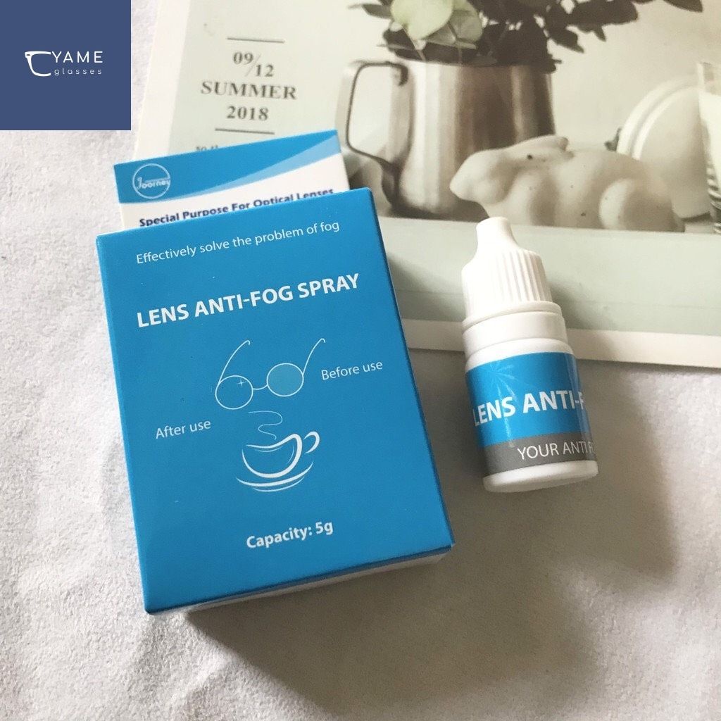 Dung dịch nano lau kính chống mờ kính Anti Fog Yame gel chống hấp hơi nước bám sương mù lens