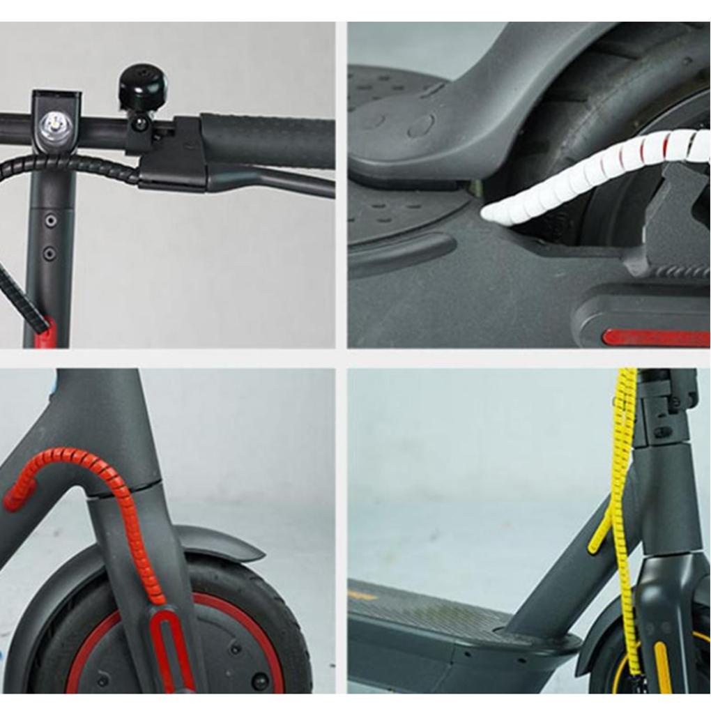Tấm Bọc Bảo Vệ Khung Xe Scooter Điện Bằng PVC Màu Sắc Trơn Nhỏ Gọn Tiện Dụng