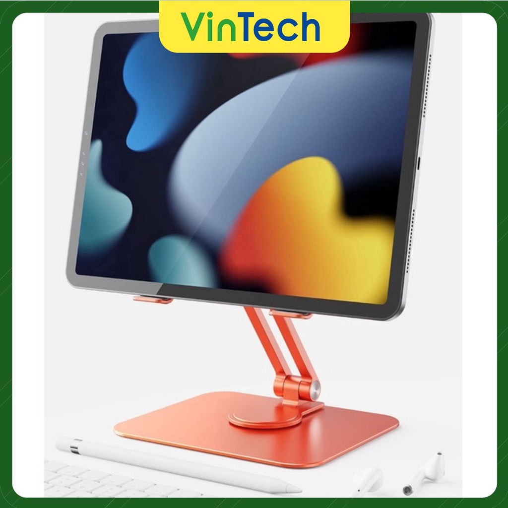 Giá đỡ ipad, máy tính bảng Stand Boneruy L04 chân đế xoay 360 độ chắc chắn từ hơp kim nhôm cao cấp | BigBuy360 - bigbuy360.vn