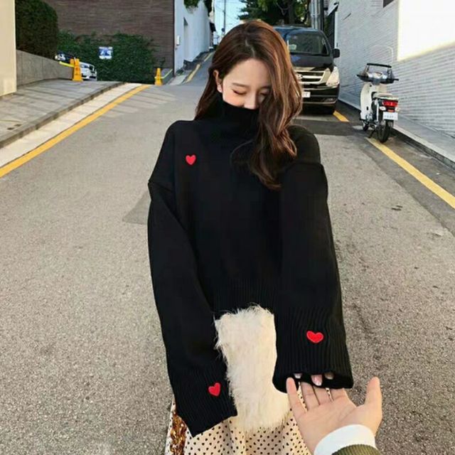 Áo len COUPLE trái tim áo đôi chất len mềm mịn sang chảnh xịn đẹp | BigBuy360 - bigbuy360.vn