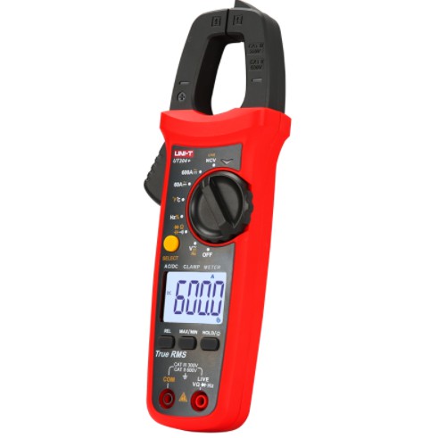 UT204+ Ampe kìm điện tử Uni-Trend đo dòng AC và DC 600A TrueMS