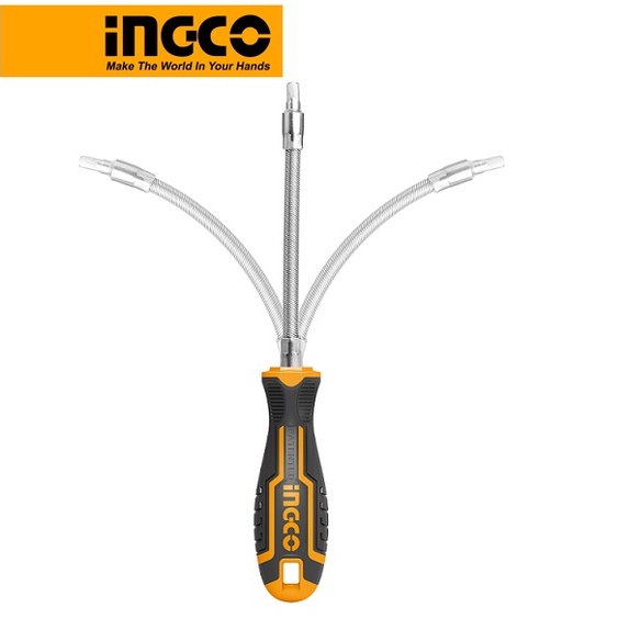 Bộ 12 tua vít thay đổi trục linh hoạt INGCO AKSDFL1208