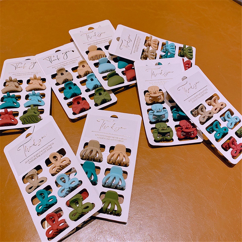 Set 6 kẹp tóc nơ ngọt ngào dễ phối đồ