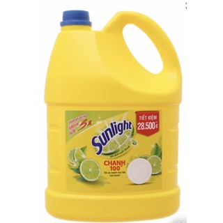 Nước rửa chén Sunlight Can 3,8L