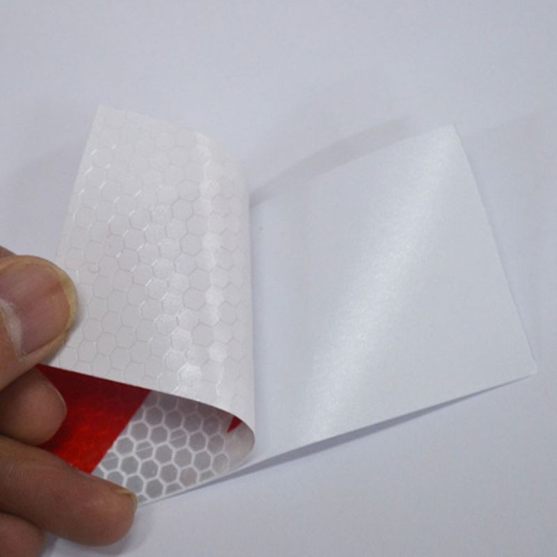 Bộ 2 Miếng Dán Phản Quang Cảnh Báo An Toàn Chống Thấm Nước Độ Dính Cao Cho Xe Hơi / Xe Tải / Xe Máy