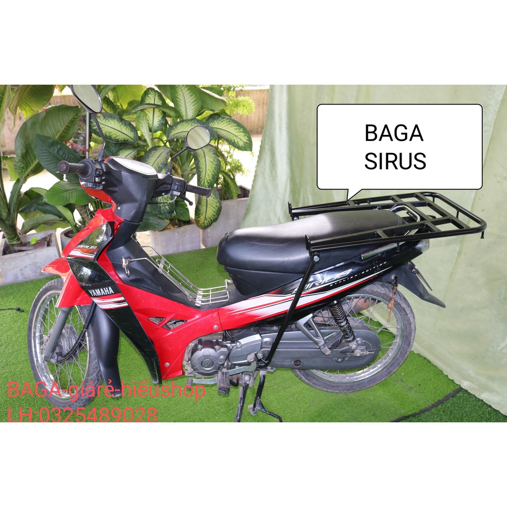 Giá chở hàng – BAGA XE SIRUS CAO CẤP. lắp đặt cực nhanh, đơn giản , chắc chắn,đa năng