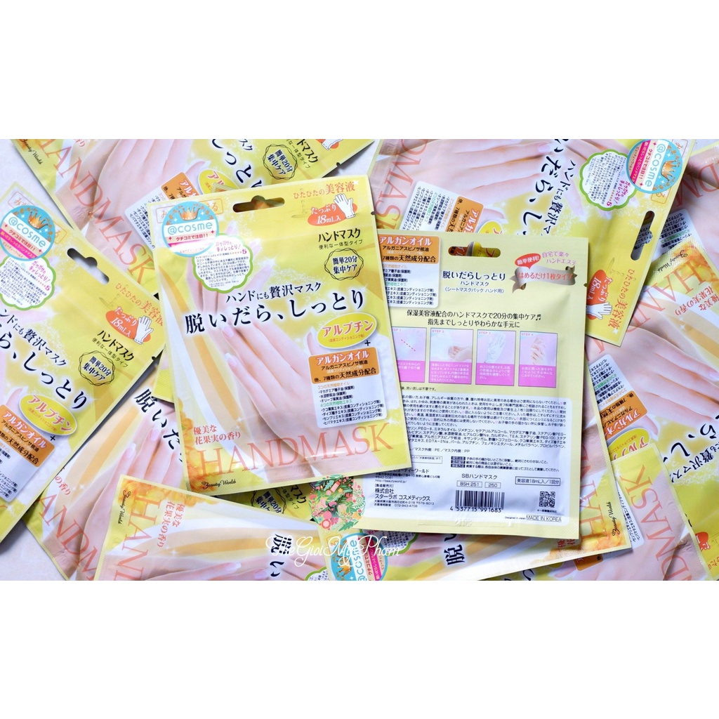 Mặt nạ ủ tay Handmask 18ml - chuyên sỉ nội địa nhật