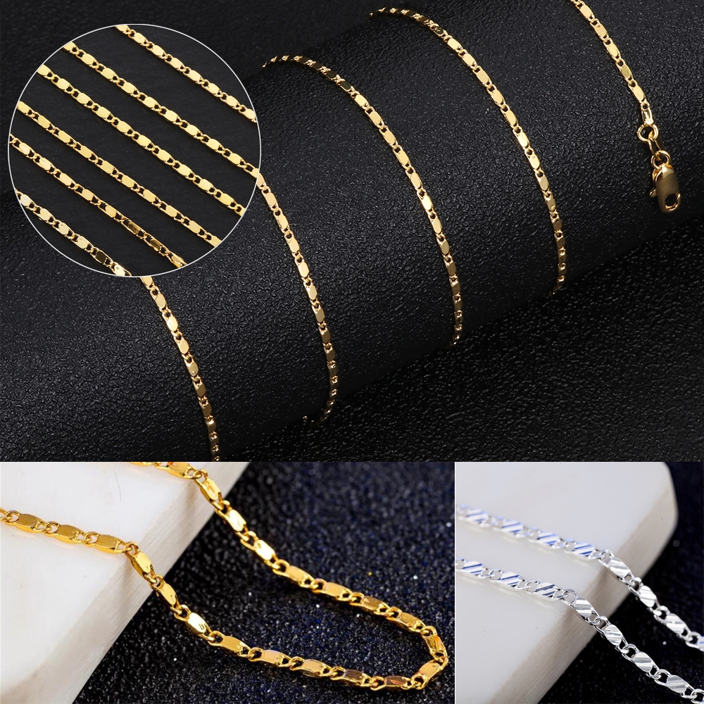 Vòng Cổ Vàng Kim 18k Kiểu Gothic Cho Nam Và Nữ