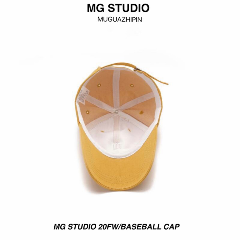 Mũ lưỡi trai MG STUDIO thêu họa tiết chữ M thể thao