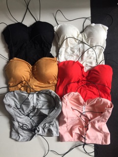 (Xả kho giá gốc) Áo yếm đan dây siêu hot (có mút ngực)