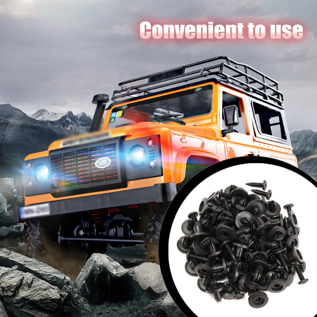 FENDER Bộ 50 Đinh Tán Nhựa 6mm Chuyên Dụng Cho Xe Hơi