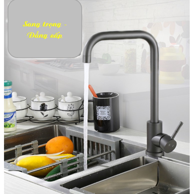 Vòi rửa bát nóng lạnh Inox 304 MS4 | BigBuy360 - bigbuy360.vn