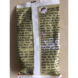 Bả diệt chuột trộn thóc BROMA 50 gr