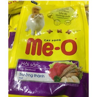 Hạt thức ăn khô cho mèo Me-O gói 350g mèo lớn 400g mèo con nhiều vị PET TOOLS