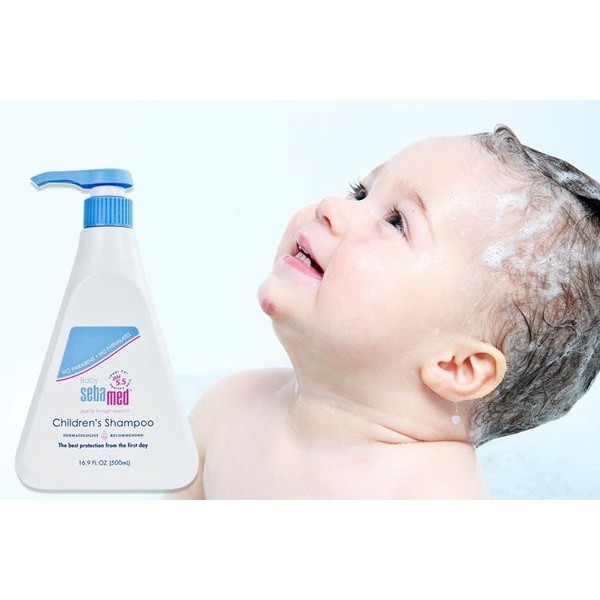 Dầu Gội Dịu Nhẹ Không Cay Mắt Bé Sebamed pH 5.5 Baby Sebamed Children’s Shampoo