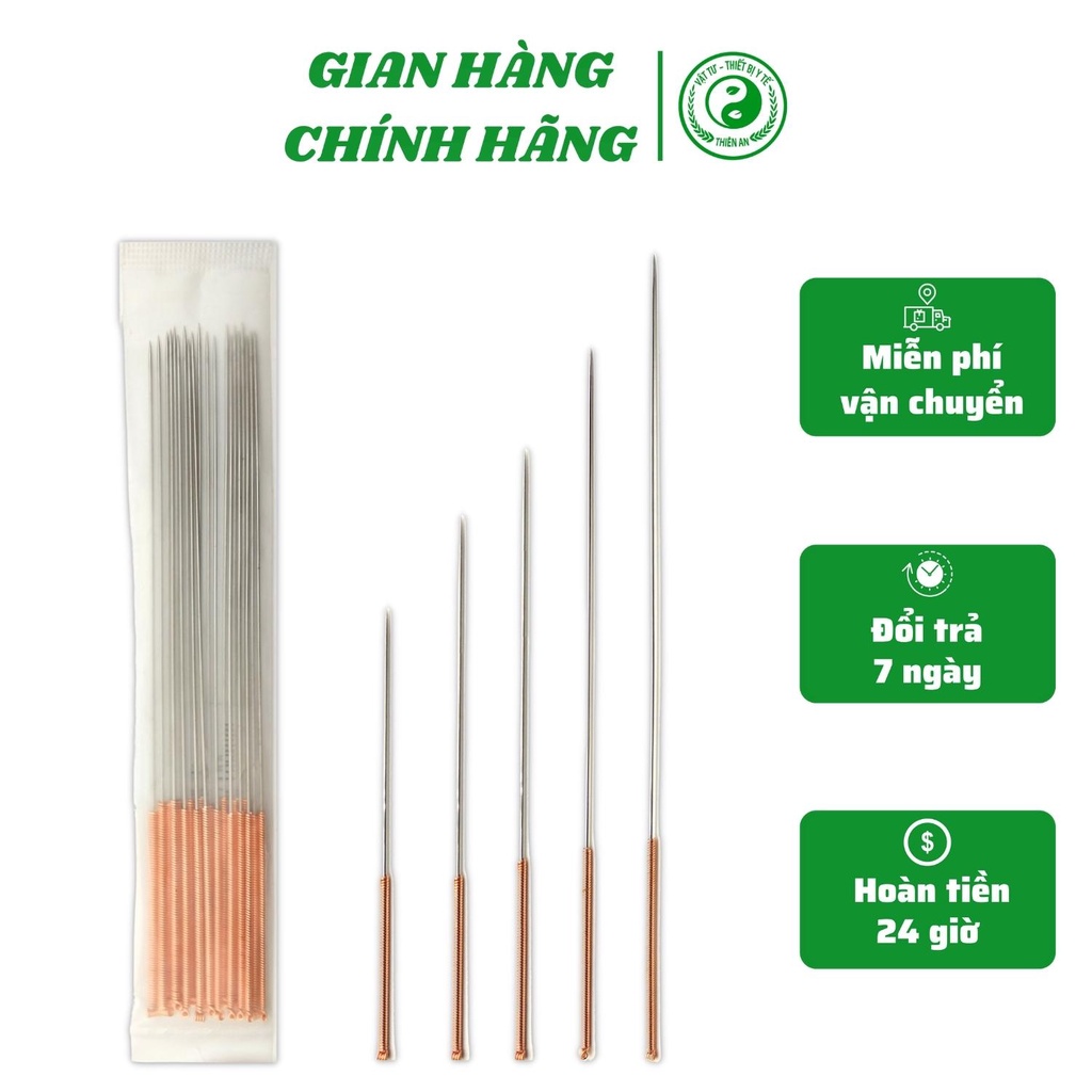 Combo 1 túi - 20 Kim trường châm nhiều kích thước- Dùng nhiều lần- Siêu bén