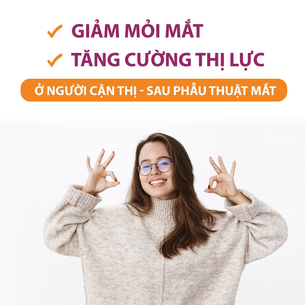 Viên Dưỡng Sáng Mắt Novotane Softcap - Bổ sung bộ 3 dưỡng chất vàng cho mắt - Tăng cường thị lực, giảm khô mỏi mắt
