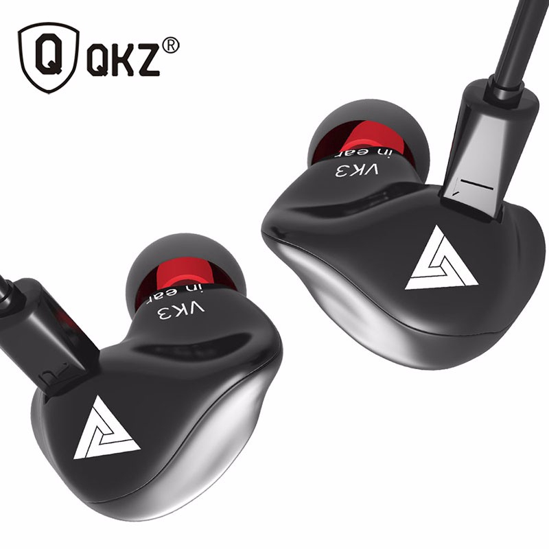 Tai Nghe Nhét Tai Qkz Vk3 Âm Thanh Hifi Có Dây Kèm Mic Cho Điện Thoại / Mp3 / Mp4