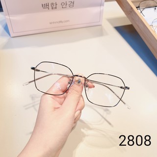 [🚛Freeship] Cắt kính mắt cận-loạn / Gọng kính Hàn / Gọng kính cận thời trang 2808 AC